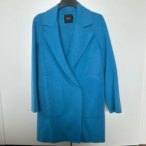 Theory Petite/Small Blue Coat